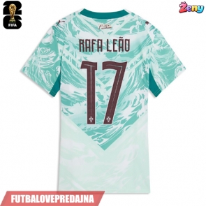 Lacne Ženy Futbalové dres Portugalsko Rafael Leao #17 MS 2026 Krátky Rukáv - Preč